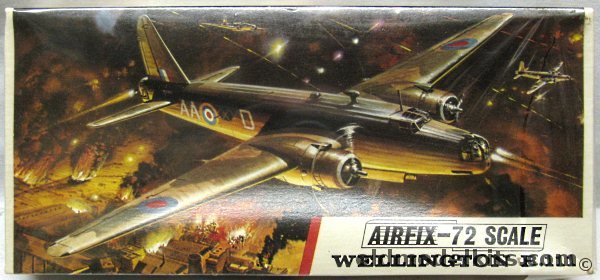 Airfix 1/72 Vickers Wellington B.III, 481 plastic model kit